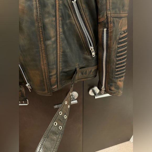 Leather Jacket - Biker Ribbles - Picture 3 of 14